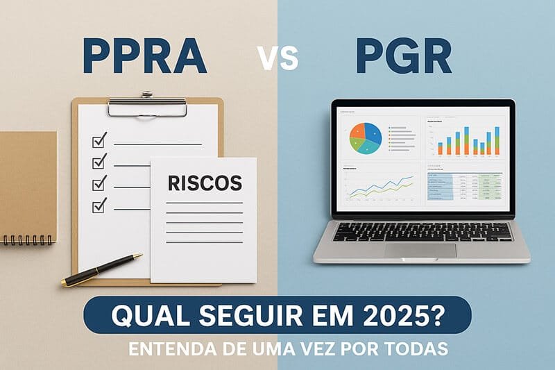 Comparação entre PPRA e PGR com destaque para as novas exigências da NR-1 em 2025