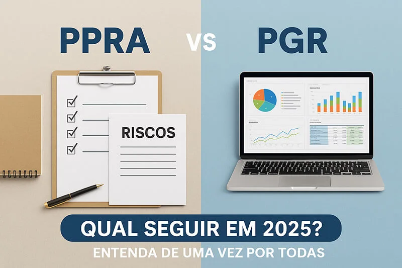 Comparação entre PPRA e PGR com destaque para as novas exigências da NR-1 em 2025